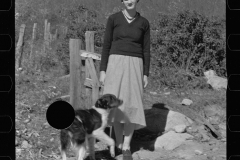 0110_Virgie Corbin, Blue Ridge Mountain Girl, Virginia