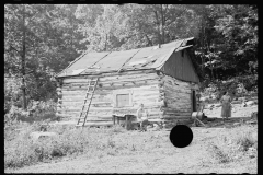 0398_Typical cabin and state of repair , Garrett County 