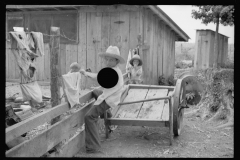 0565_ Child suffering from  rickets and malnutrition, Wilson cotton plantation,  Arkansas