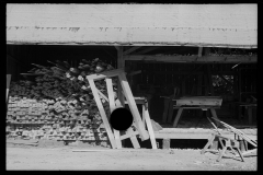 0625_Prepared timber store and wood working