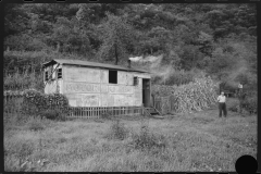 0749_unemployed miner's shanty home ,West  Virginia