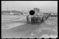 1067__Winter parade with the Star Spangled Banner 