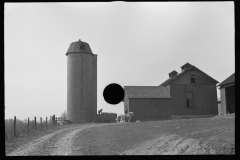 1268_Farmer  horse drawn cart , Tomkins County , New York