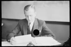 1273_ Roy Stryker in his office  1936