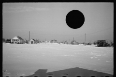 1362_Snowy landscape , distant scattered houses ,  New Jersey