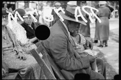 1504_Spectators  at the County Show, Albany Vermont ,