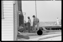 1865_Black-Americans  playing dice  , Chesapeake Bay 