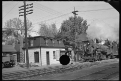 1914_Trackside cafe with locomotive , Maryland