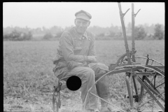 2013_Farm worker with harrow ,   Wabash Farms,  Indiana