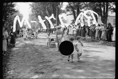 2304_ Family parade,  the fair, Albany, Vermont.