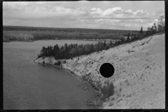 2383_Relates to abandoned log  rollway  , Au Sable River, Michigan