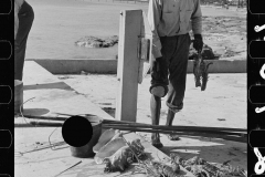 3204_Black American fisherman with his catch , Key West, Florida