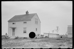 3288_  Part time farmer, Wabash Farms , Indiana.