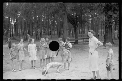 3400_Schoolteacher and children, Irwinville School, Georgia