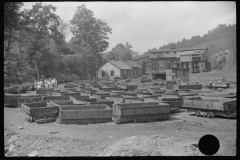 3544_Old coal trucks abandoned mining town, Jere, West Virginia