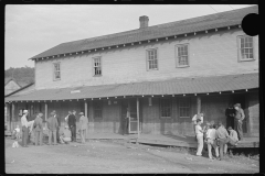 3545_ Outside the Company store,  Chaplin, West Virginia