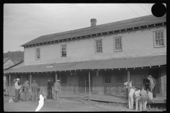 3546_ Outside the Company store,  Chaplin, West Virginia