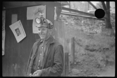 3559_Smoking  before going into the mine .  Maidsville, West Virginia