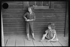 3578_ Coal miner's children, abandoned mining town, Jere, West Virginia