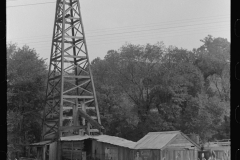 3636_Abandoned oil well derrick near Charleston, West Virginia