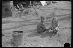 3668_Children of WPA  worker, South Charleston, West Virginia