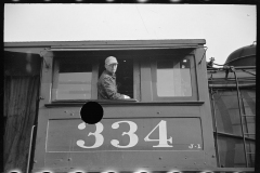 4055_Locomotive number 334 and Engineer