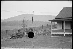 1829_Farmer returning with empty wagon 