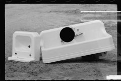 2123_ Plumbing fixtures awaiting installation Suburban Resettlement 