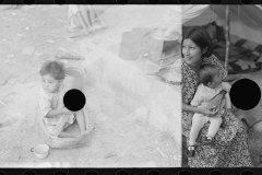 2985_ Indian family, blueberry pickers, near Little Fork, Minnesota