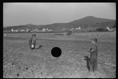 3718_Children digging potatoes community garden , Tygart Valley