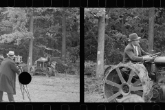 0099_ Photographer and Tractor , Berwyn Project, Maryland,
