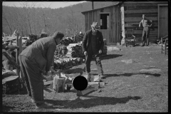 0125_Chopping wood for the schoolteacher, Shenandoah