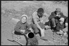 0158_Dicee Corbin with  grandchildren, Shenandoah National Park,