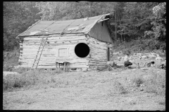 0399_ypical cabin and state of repair , Garrett County, Maryland