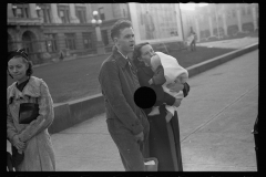 0514 _ Couple possibly viewing the Armistice Parade , Omaha