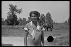 0599_Wife of tenant farmer, rehabilitation program , Lee County , Mississippi