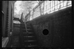 0669_Stairway from street to basement dwelling, probably Washington D.C.