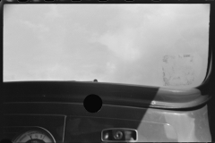 0721_ spoilt negative , loading the camera in  a car, exposure through windscreen.