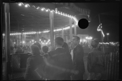 0726_Probably the 'skid' ,  funfair night scene ,  location unknown