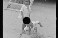 0806_Black American children at play , Alabama