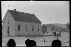 0837_ Most probably Tygart Valley School house , West Virginia