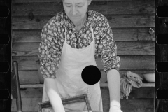 1408_Woman washing clothes,  Probably North Carolina