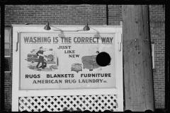 01519_Advertising hoarding for American rug Laundry , Minneapolis