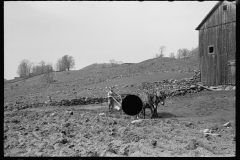 1790_Traditional farming methods , traditional farm , Possibly Vermont