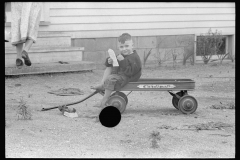 2011_smal boy with wafer biscuit , possibly Wabash Farms  Indiana