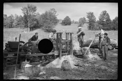 2275_ Portable saw and sawyers,  North Hyde Park, Vermont