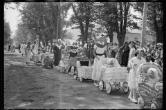 2306_ Family parade,  the fair, Albany, Vermont.