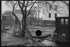 2339_ Barn and farm equipment ruined by flood. Hatfield, Massachusetts