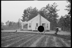 2396_Probably  first ploughing of land , Homestead,  Briar Patch Project, Eatonton, Georgia.