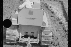 2407_ Grading  (Caterpillar tractor) at  Greenhills Project, Cincinnati, Ohio